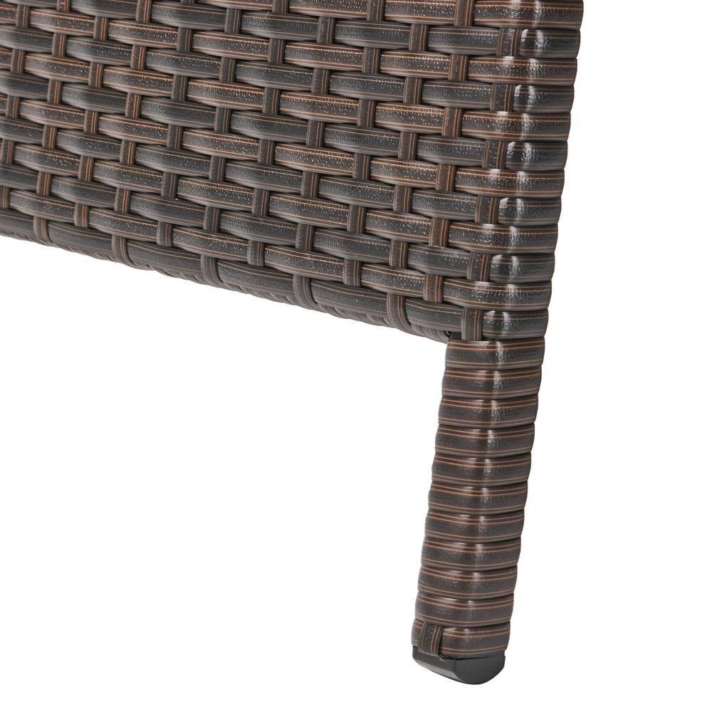 Christopher Knight Home Toscana Outdoor 2-piece Wicker Adjustable Chaise Lounge Set by  Brown