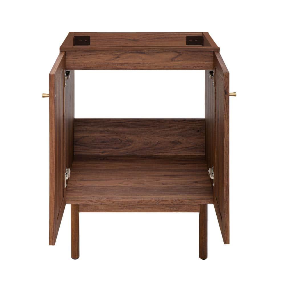 Classe 24" Bathroom Vanity In Dark Walnut Cabinet Only