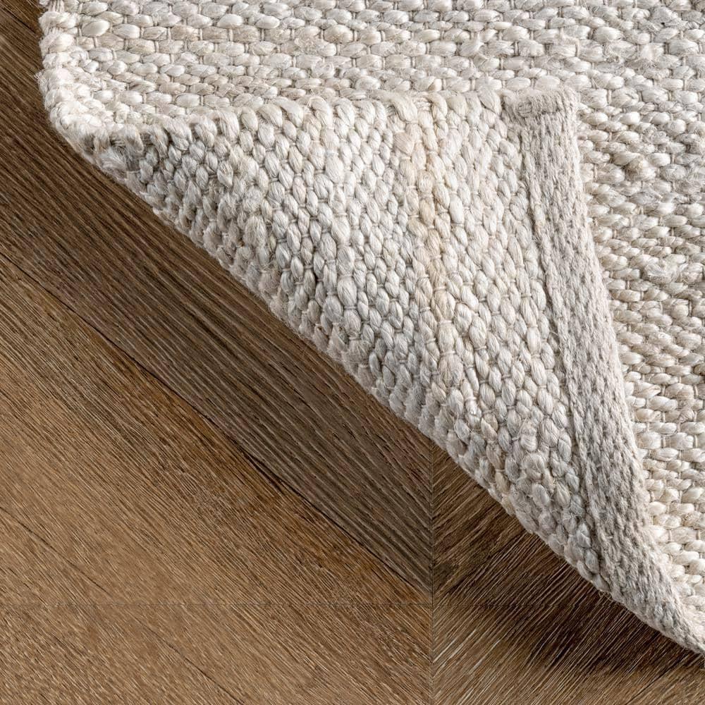 Nuloom Pandora Diamond Jute Indoor Area Rug, Runner 2' x 8', Ivory