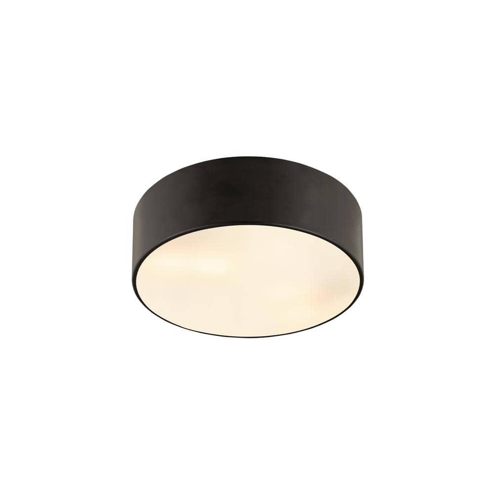 Z-Lite Harley 3 - Light Flush Mount in  Matte Black