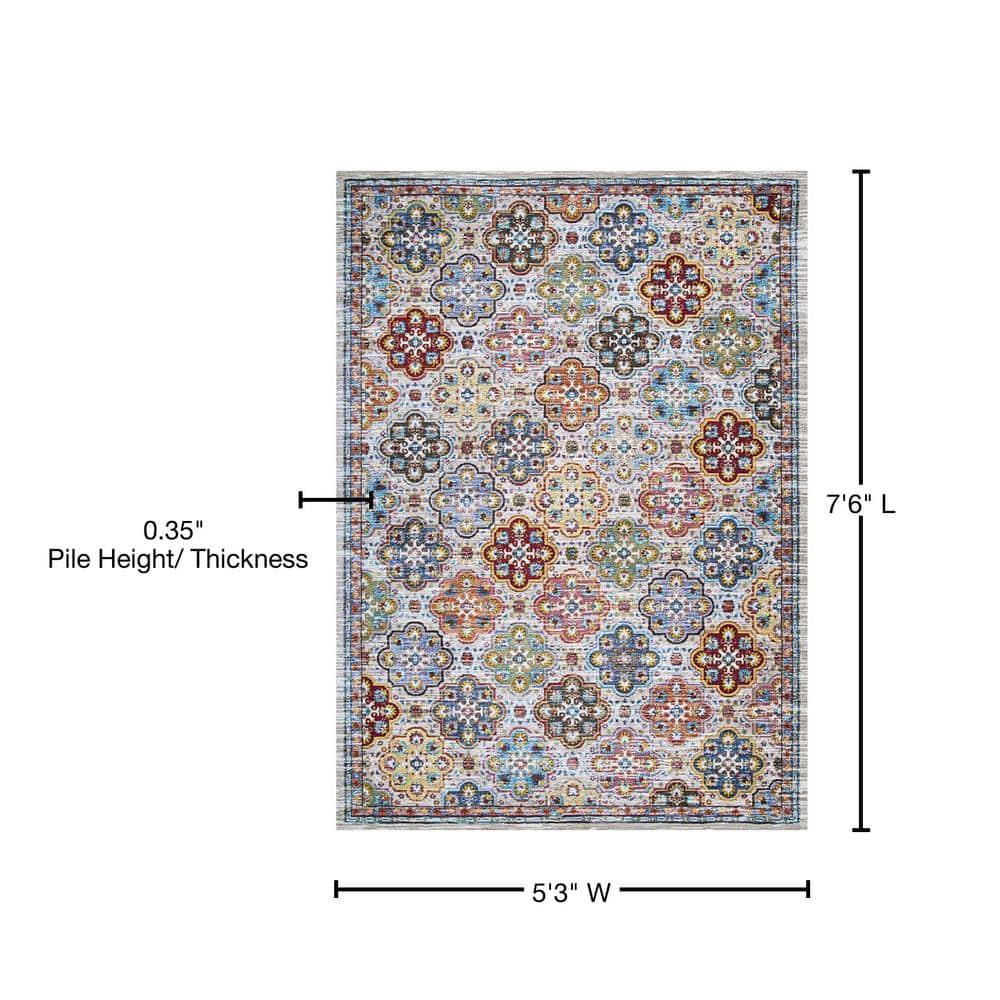 Couristan Gypsy Nameh Bone Area Rug