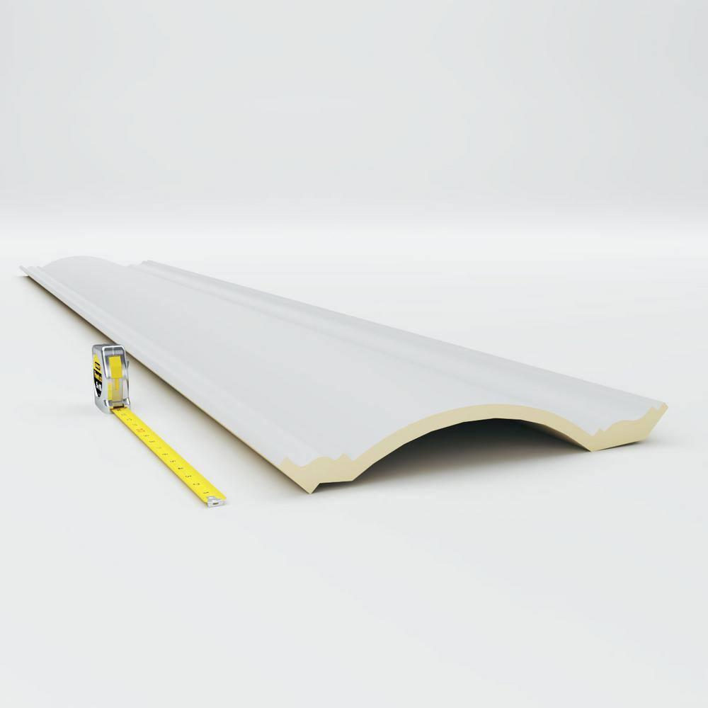 Ekena Millwork 11 7/8"H x 11 7/8"P x 16 5/8"F x 94 1/2"L Claremont Crown Moulding