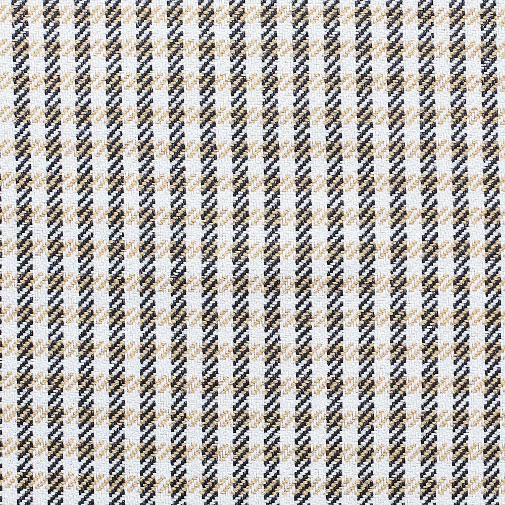 Funda de Almohada Decorativa Boho-Chic Hecha a Mano de Pata de Gallo de 18 "x 18" Funda de Almohada Cuadrada Marrón y Negra para Sofá, Ropa de Cama