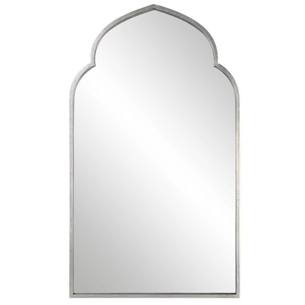 Mirror-38 inches Tall and 22 inches Wide-Soft Silver Finish Bailey Street Home 2607-Bel-5174718