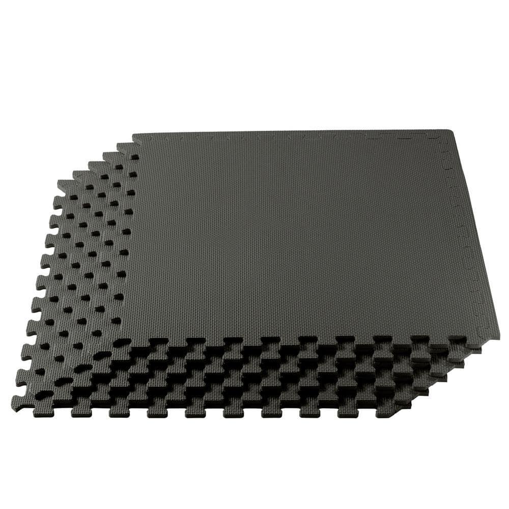 1/2" Thick Multipurpose Foam Floor Tiles 24 Square Feet (6 Tiles)