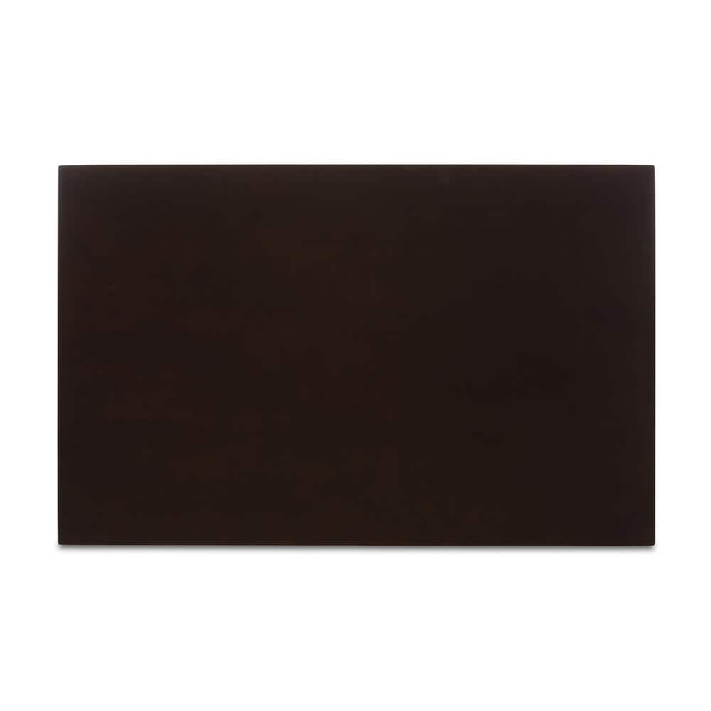Baxton Studio Adley Modern and Contemporary 5-Piece Dark Brown Finished White Faux Leather Dining Set
