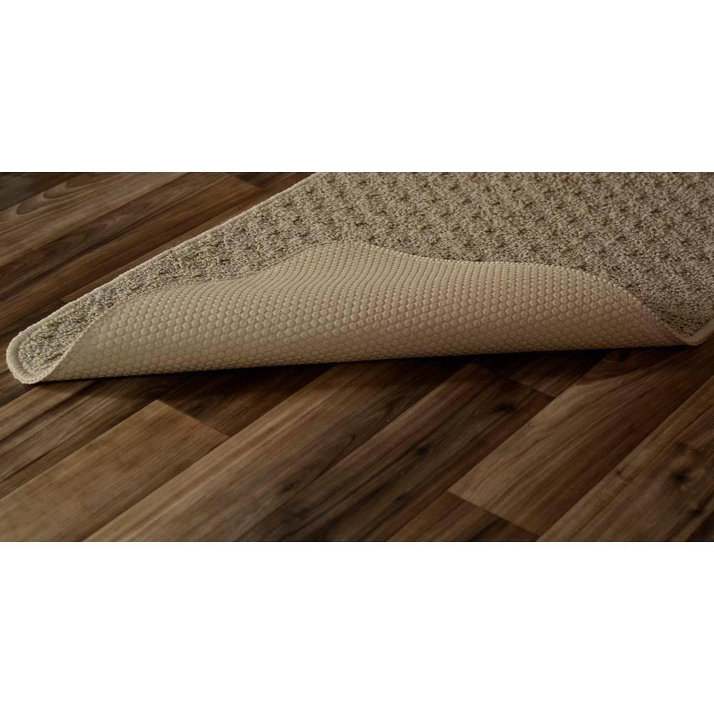 Garland Rug Town Square Tan Kitchen Rug Set, 2 Piece Sliced Set (18"x28" Sliced, and 18"x28")