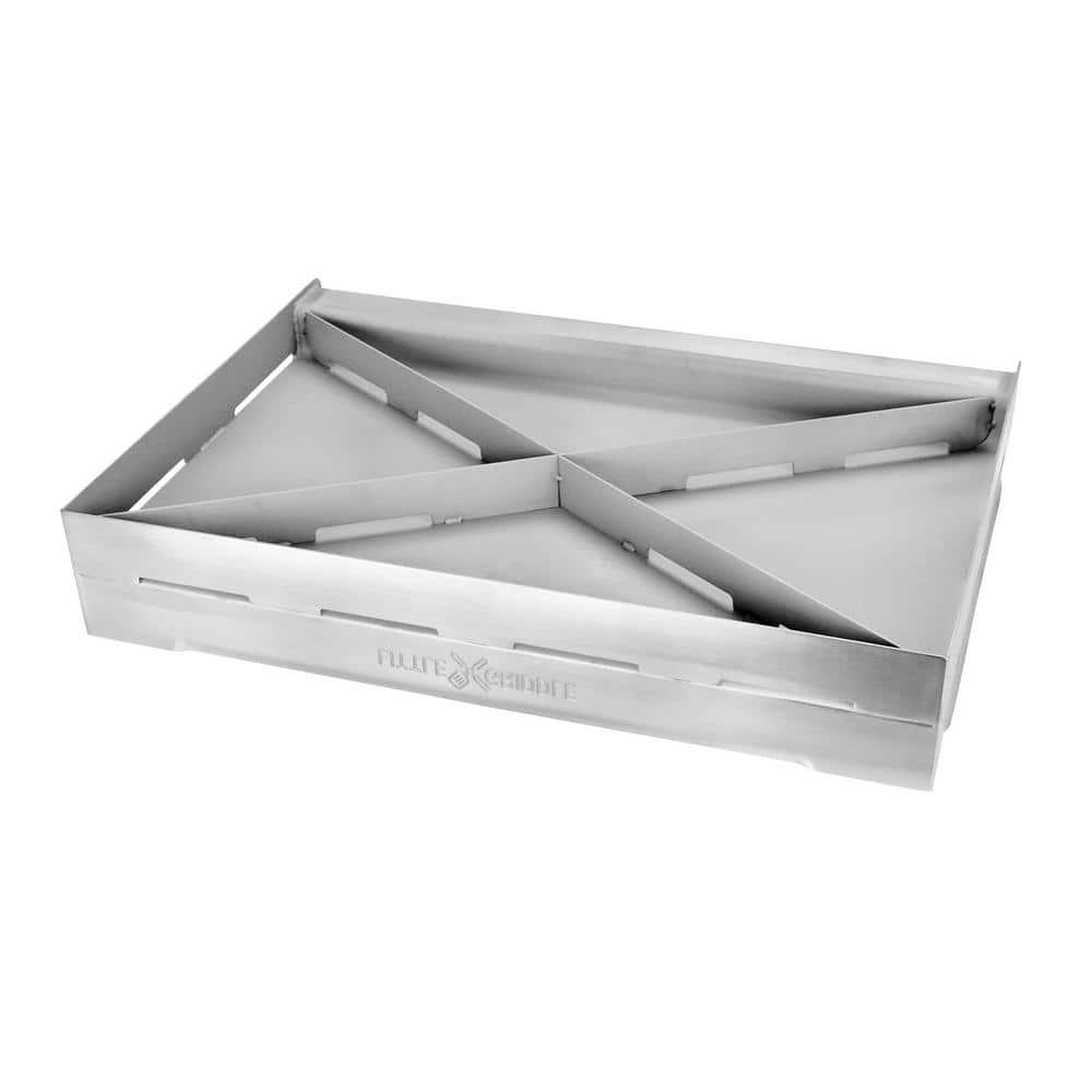 Little Griddle GQ230 25" X 16" Professional Series Full Size Stainless Steel BBQ Griddle