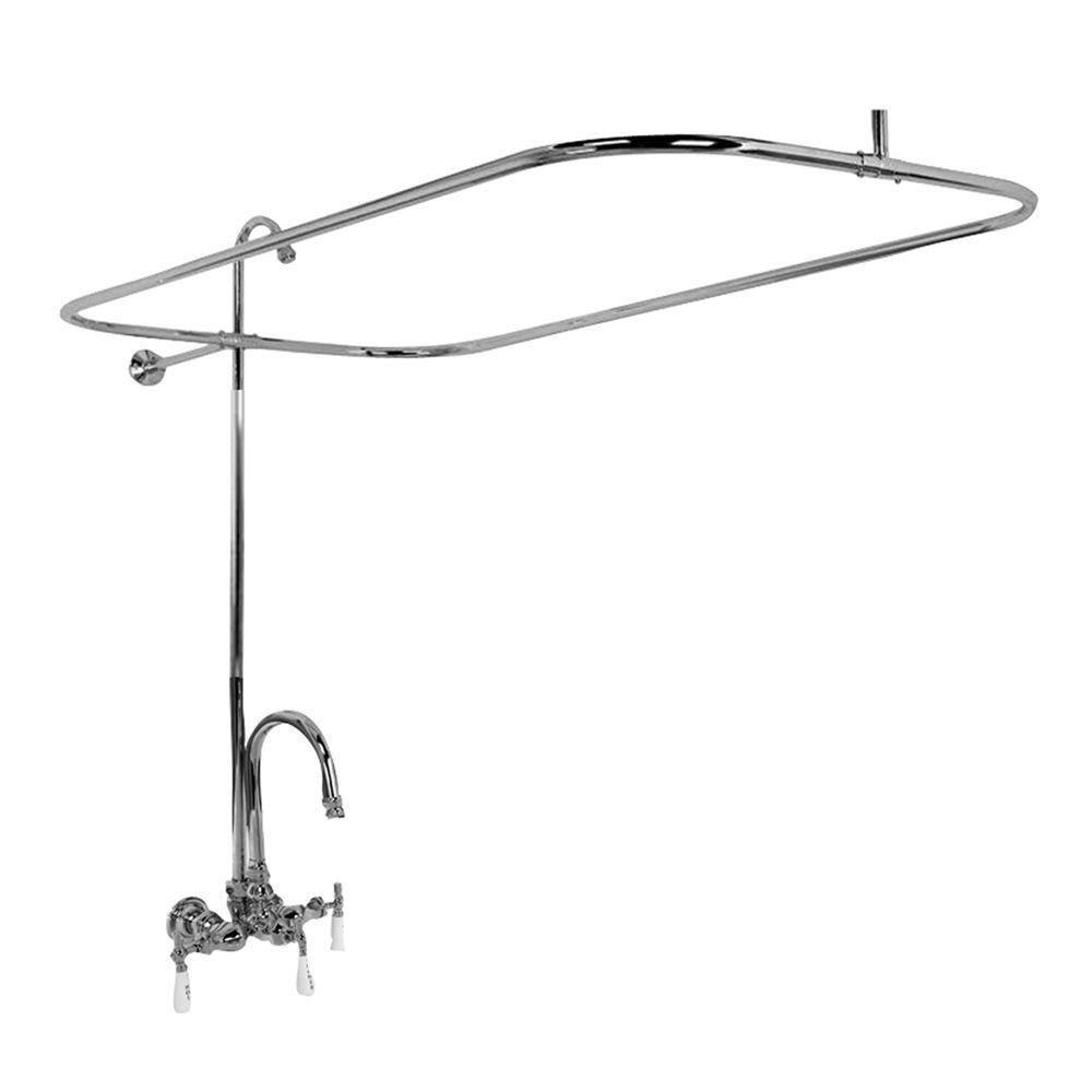 67'' x 29.5'' Freestanding Soaking Acrylic Bathtub with Faucet