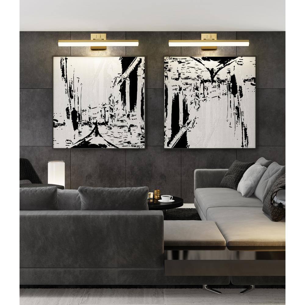 Mona Single Light Dimmable LED Armed Sconce
