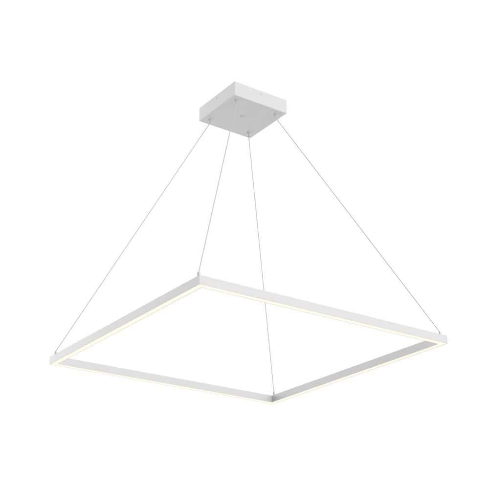 Piazza Dimmable LED Square / Rectangle Chandelier