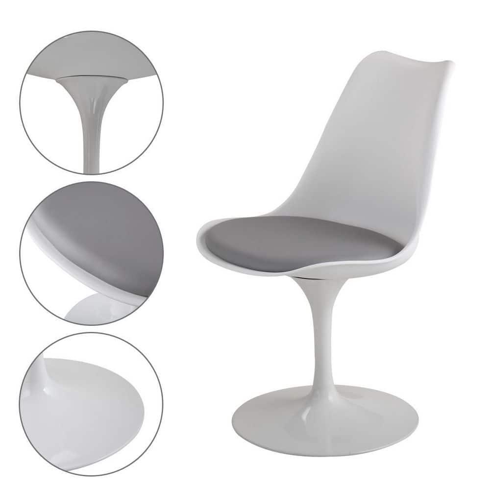 Mapleview Genuine Leather Upholstered Side Chair