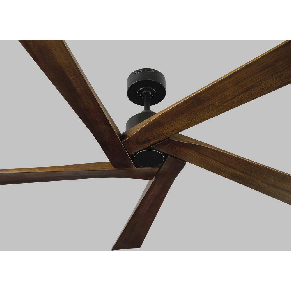 Monte Carlo 5Aspr56 Aspen 56" 5 Blade Indoor Ceiling Fan - Grey