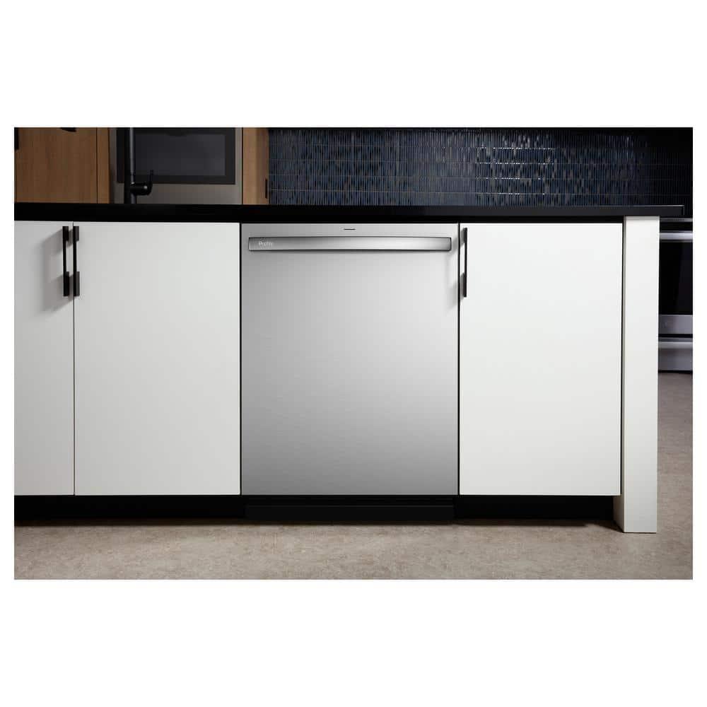 Ge Profile Pdt755s 24" Wide 16 Place Setting Built-In Fingerprint Resistant Top Control