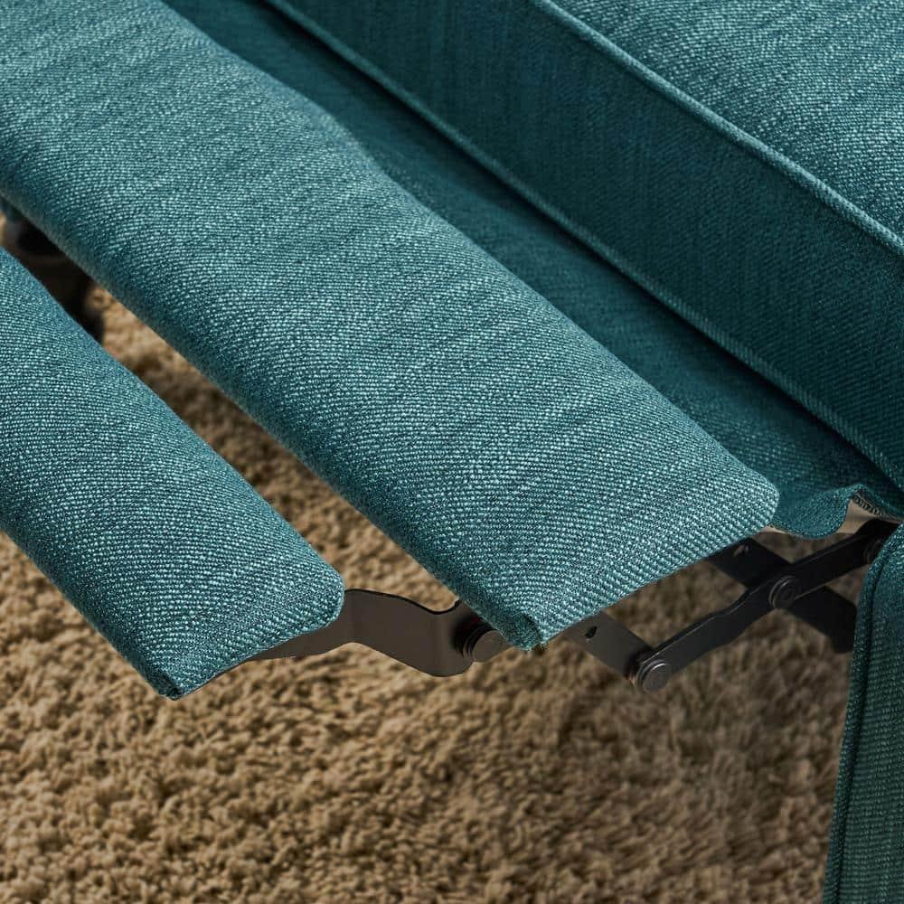 Apaloosa Oversized Wingback Press-Back Recliner Teal - Christopher Knight Home