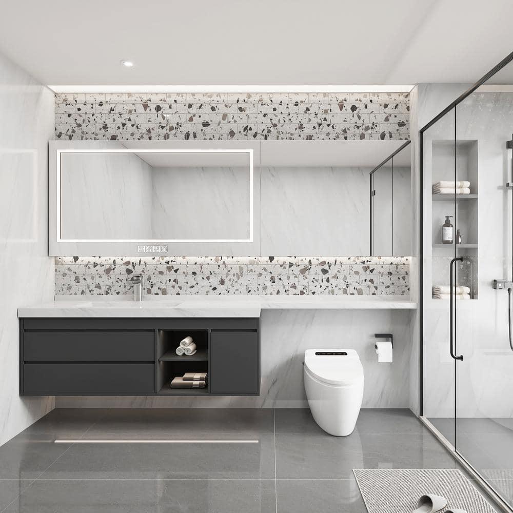 Glass Terrazzo 3'' W x 6'' L Glass Subway Singular Tile