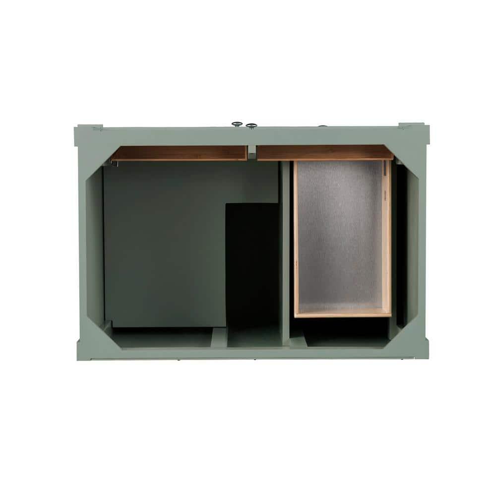 James Martin Vanities 36" Single Vanity Cabinet, Smokey Celadon