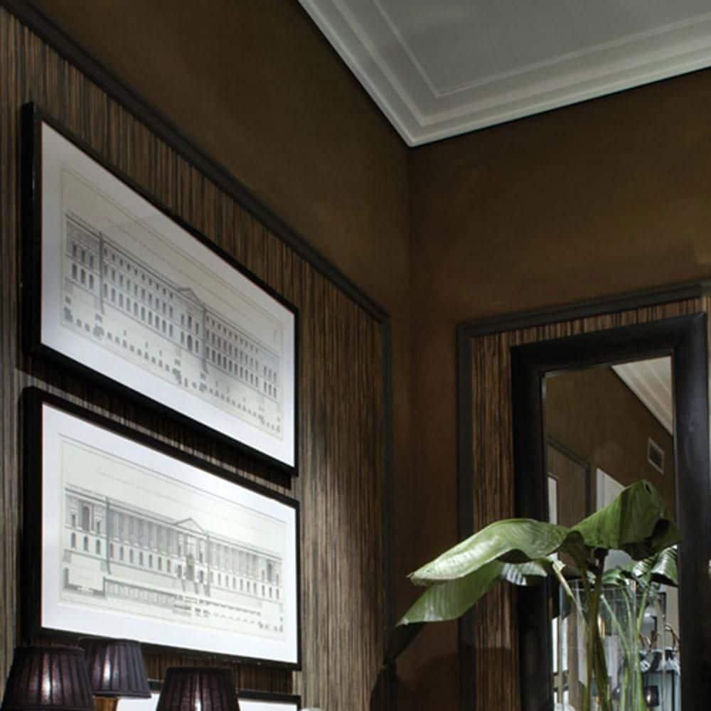 Orac Decor 8-1/2 in x 1-5/8 in x 78-3/4 in Primed White Plain Polyurethane Crown Moulding