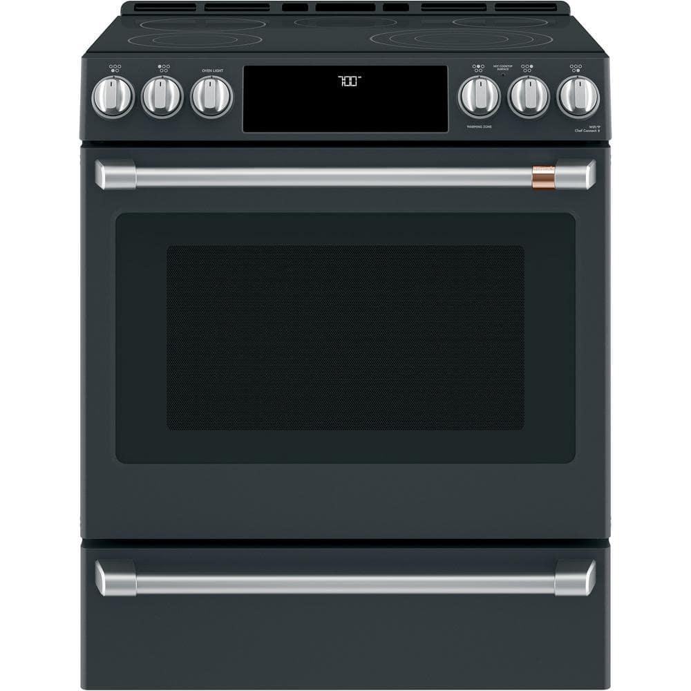 Café Café Kitchen Suite 30" 5.7 cu. ft. Smart Slide-in Electric Range with Convection Oven CES700P3MD1