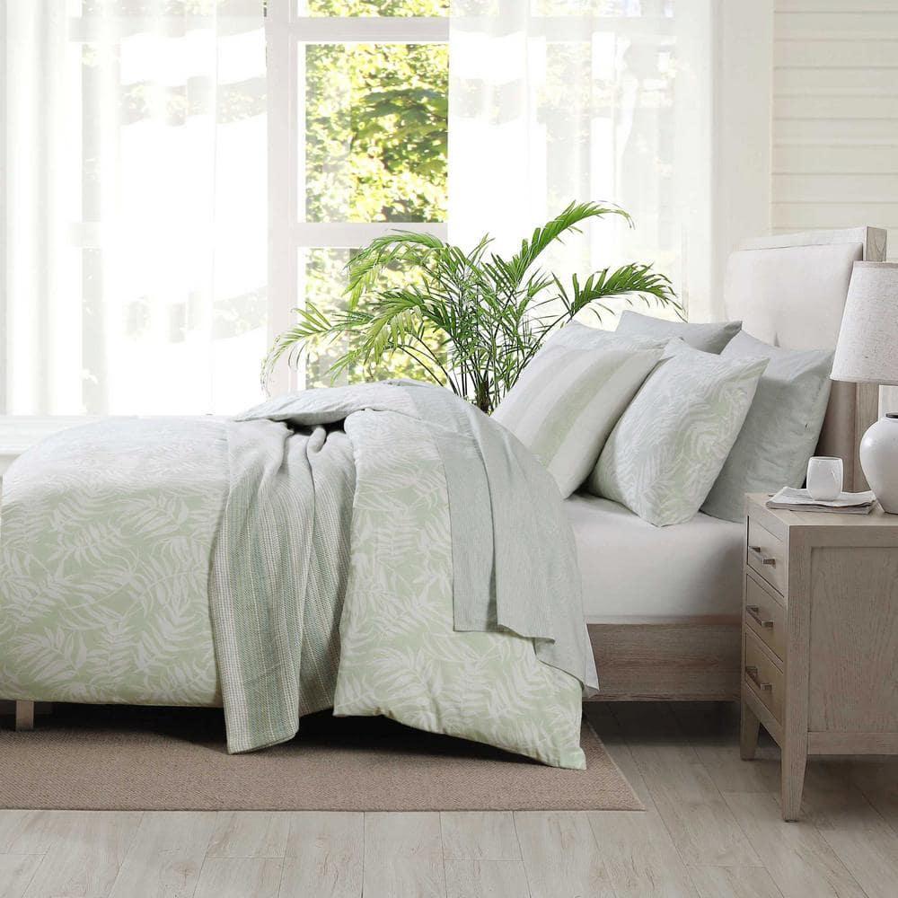 Tommy Bahama Home Art of Palms Cotton Duvet Cover Set