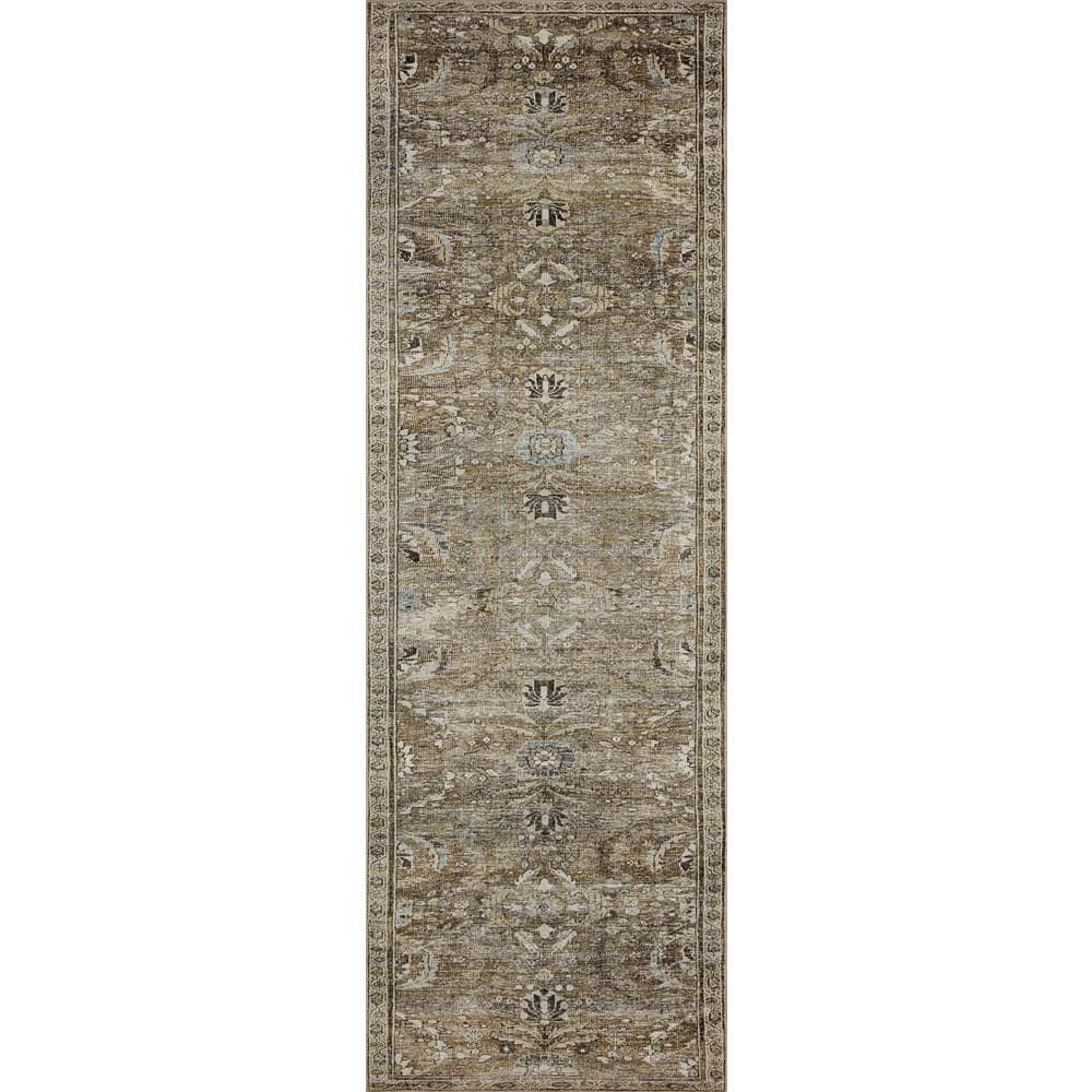 Layla Antique Moss Rectangular Polyester Area Rug
