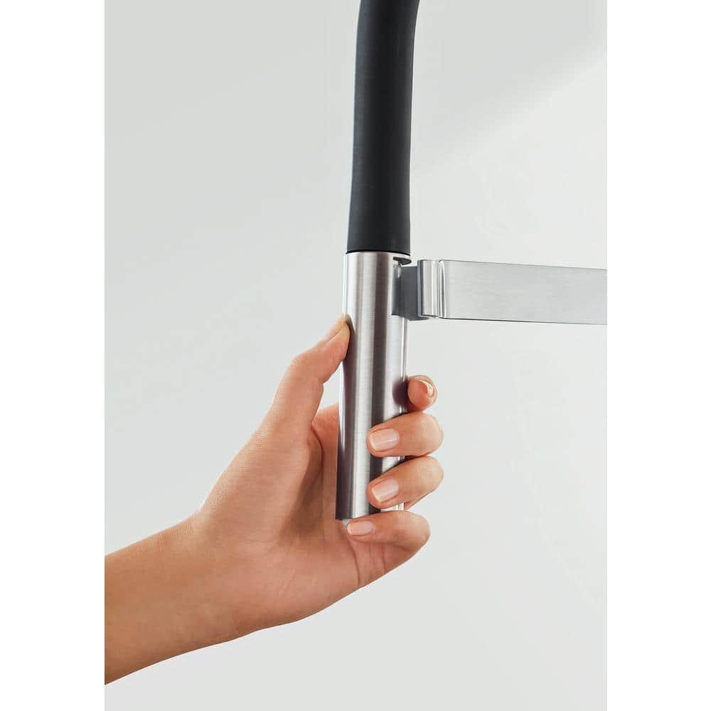 Essence New Single Handle Kitchen Faucet with SilkMove® and with Accessories