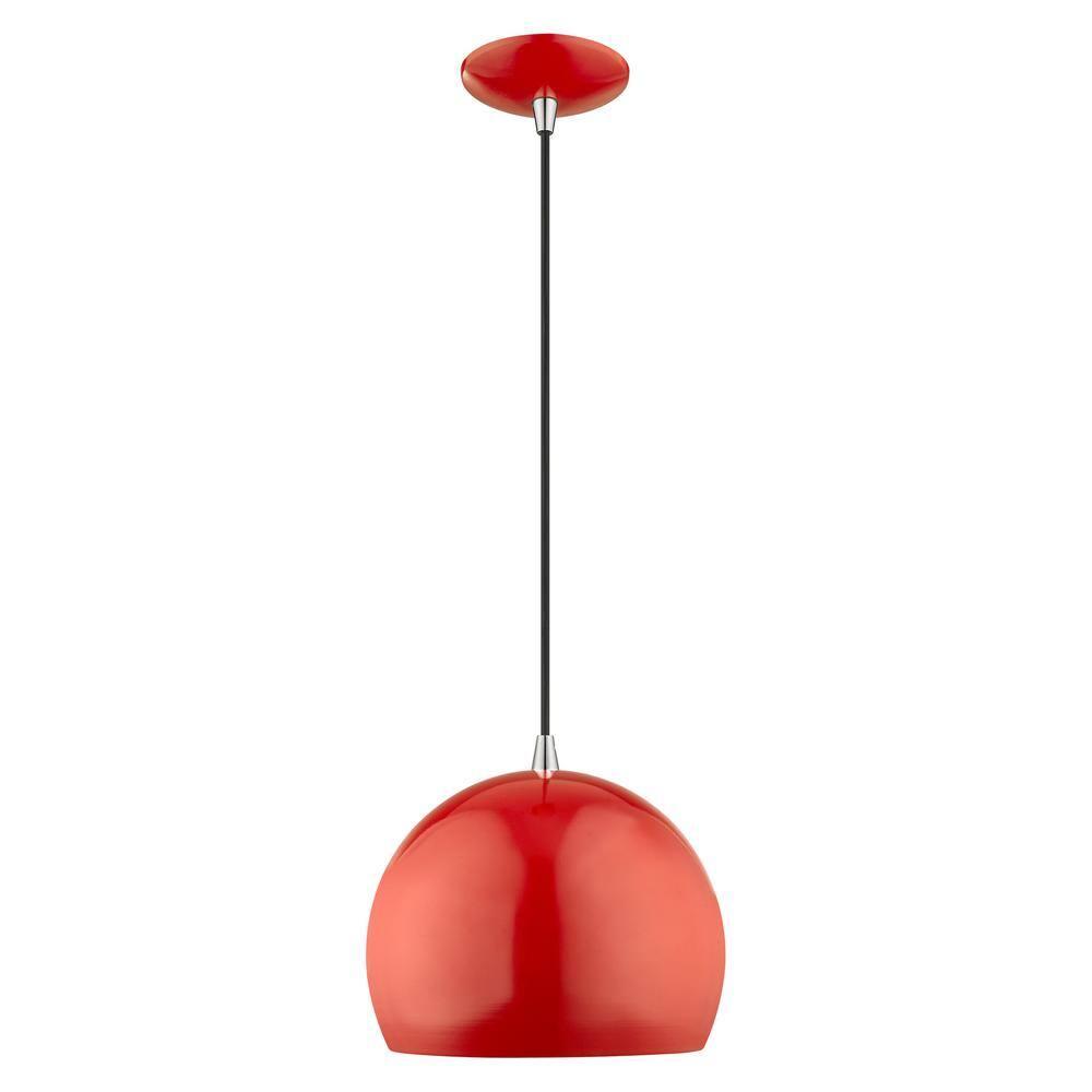 Schultz Single Light Metal Dimmable Pendant