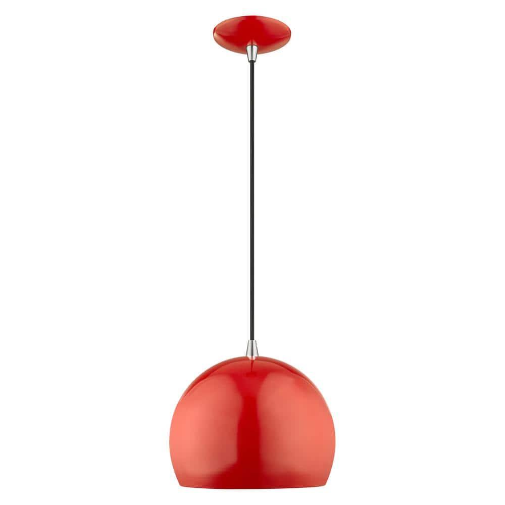 Schultz Single Light Metal Dimmable Pendant