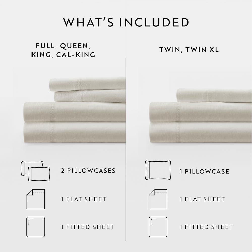 Becky Cameron Sateen Long-Staple Cotton Deep Pocket Sheet Set