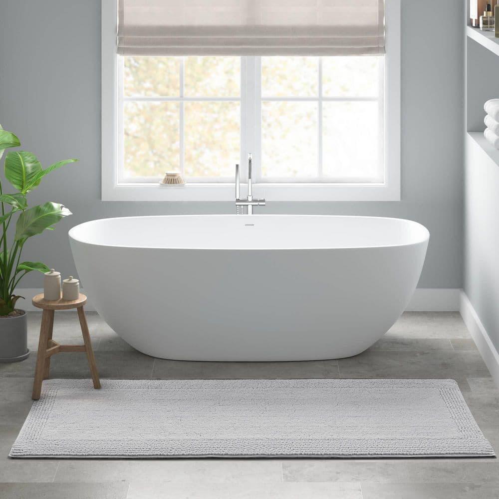 Splendor 100% Cotton Tufted 3000 GSM Reversible Bath Rug