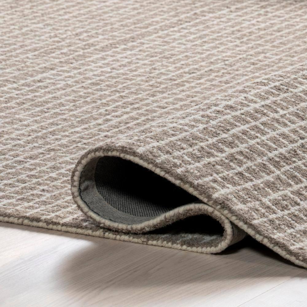 Katasha Checked Wool Area Rug