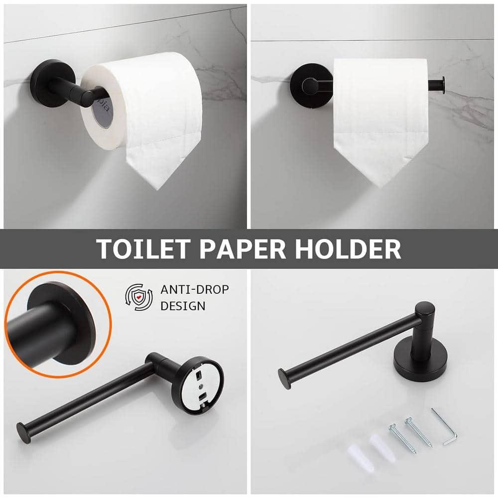 Beloky JA22F9 4 - Piece Bathroom Hardware Set