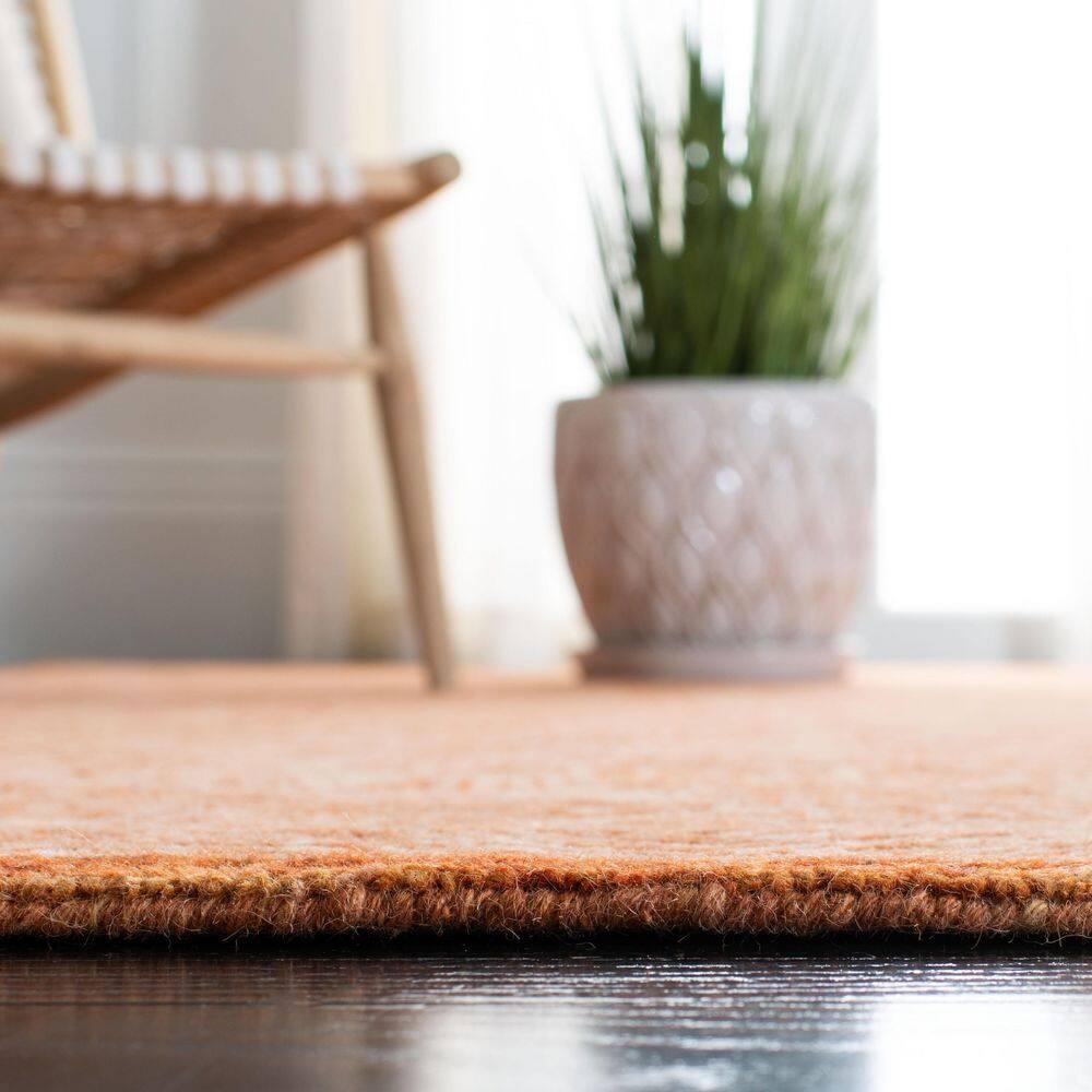 SAFAVIEH Ikat Collection IKT506P Handmade Rust Rug