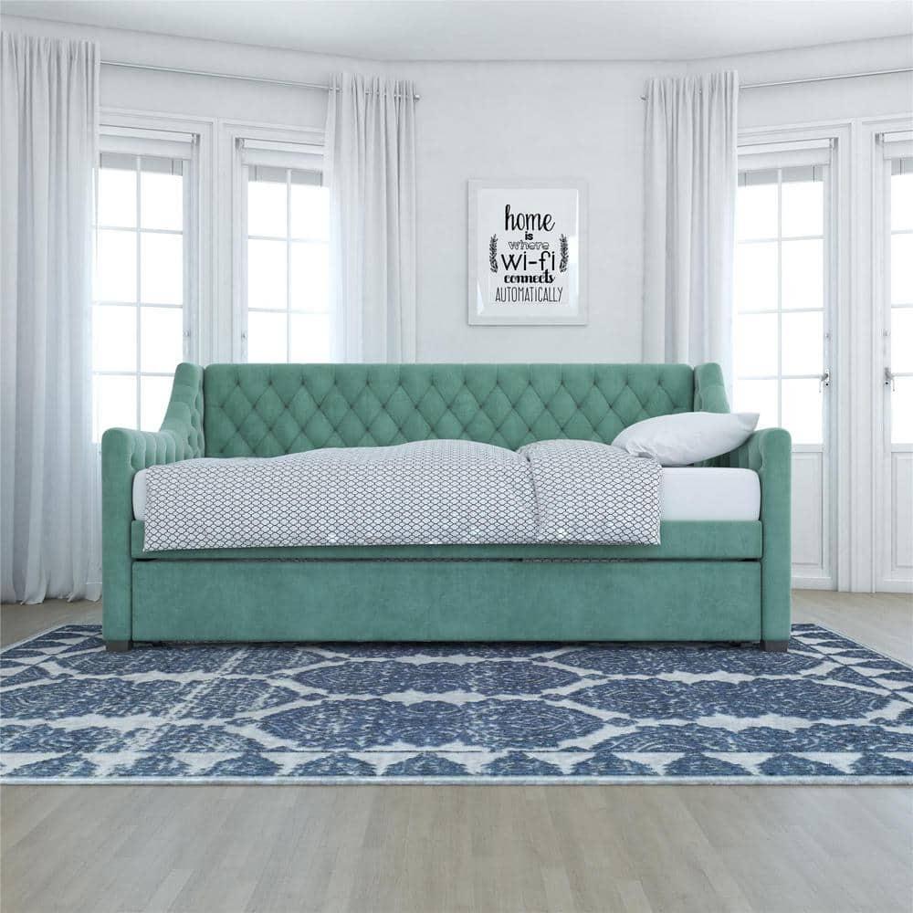 Monarch Hill Ambrosia Upholstered Daybed with Trundle