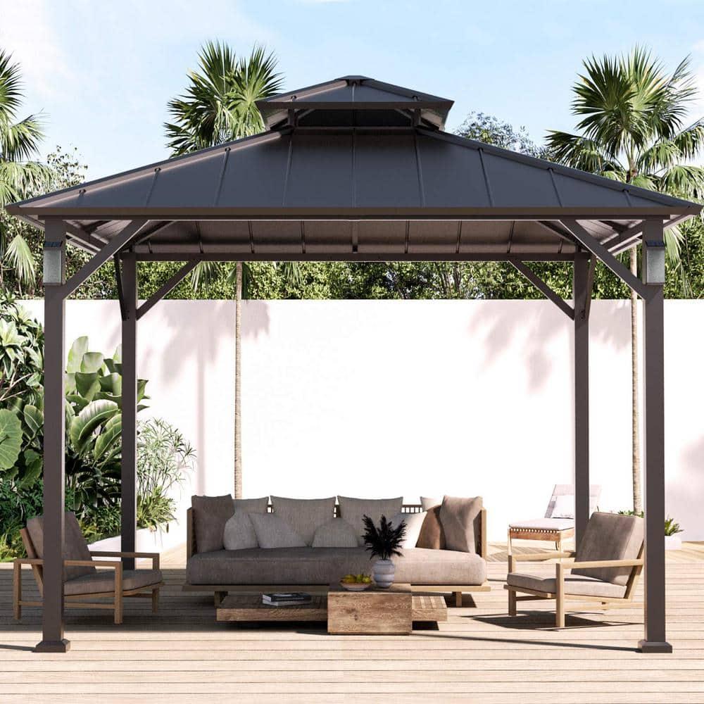 Outdoor Leisure Products 10 Ft. W x 10 Ft. D Aluminum Gazebo