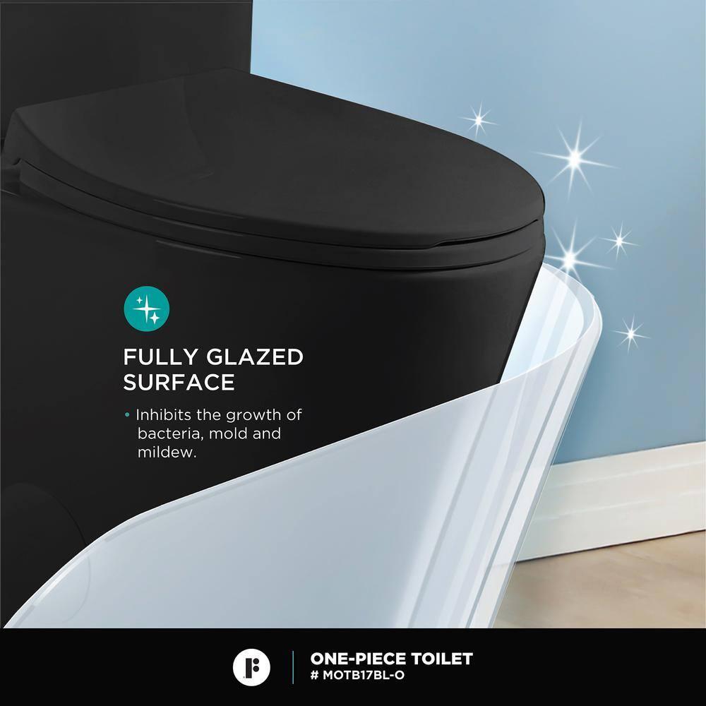 Fine Fixtures 1.6 GPF Comfort Height One-piece Toilet