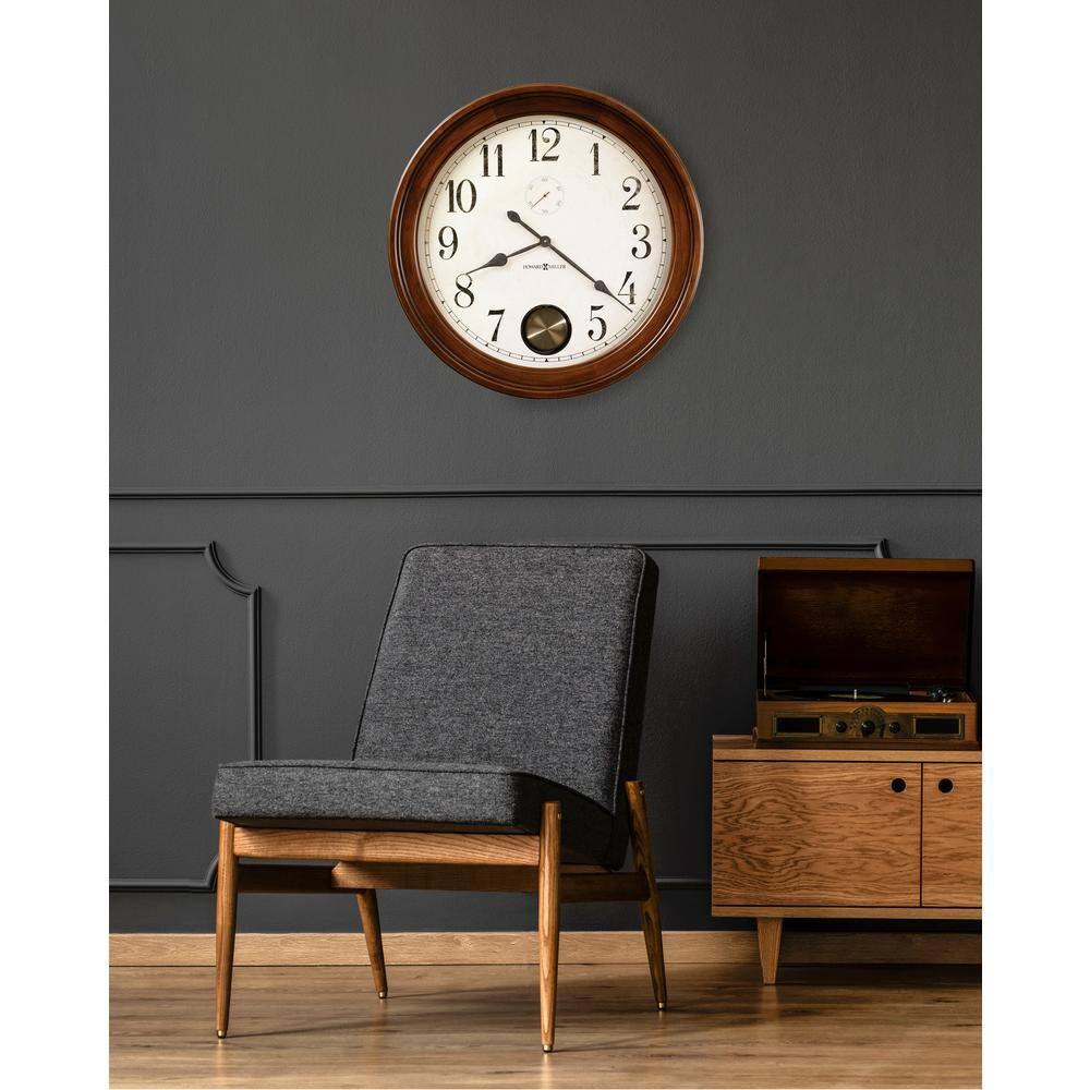 Howard Miller® Auburn Wood Wall Clock