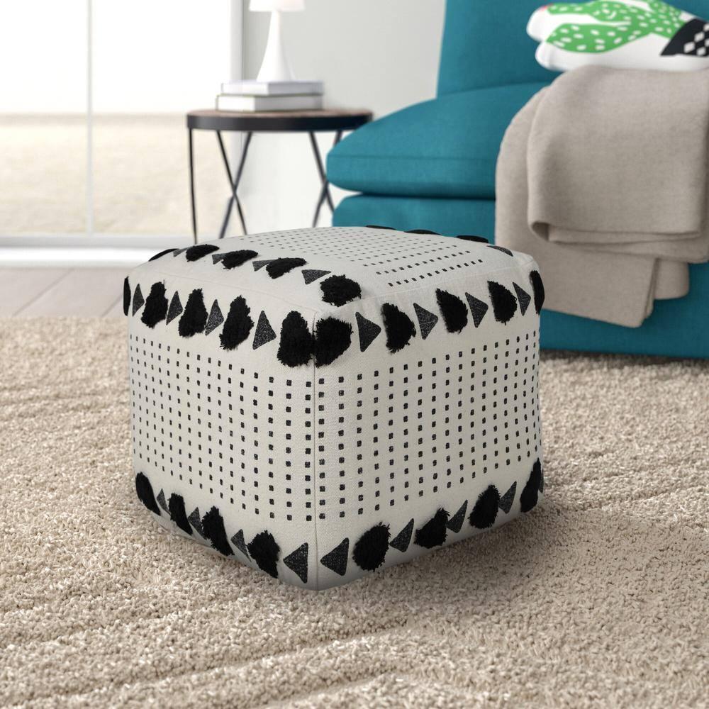 Upholstered Pouf