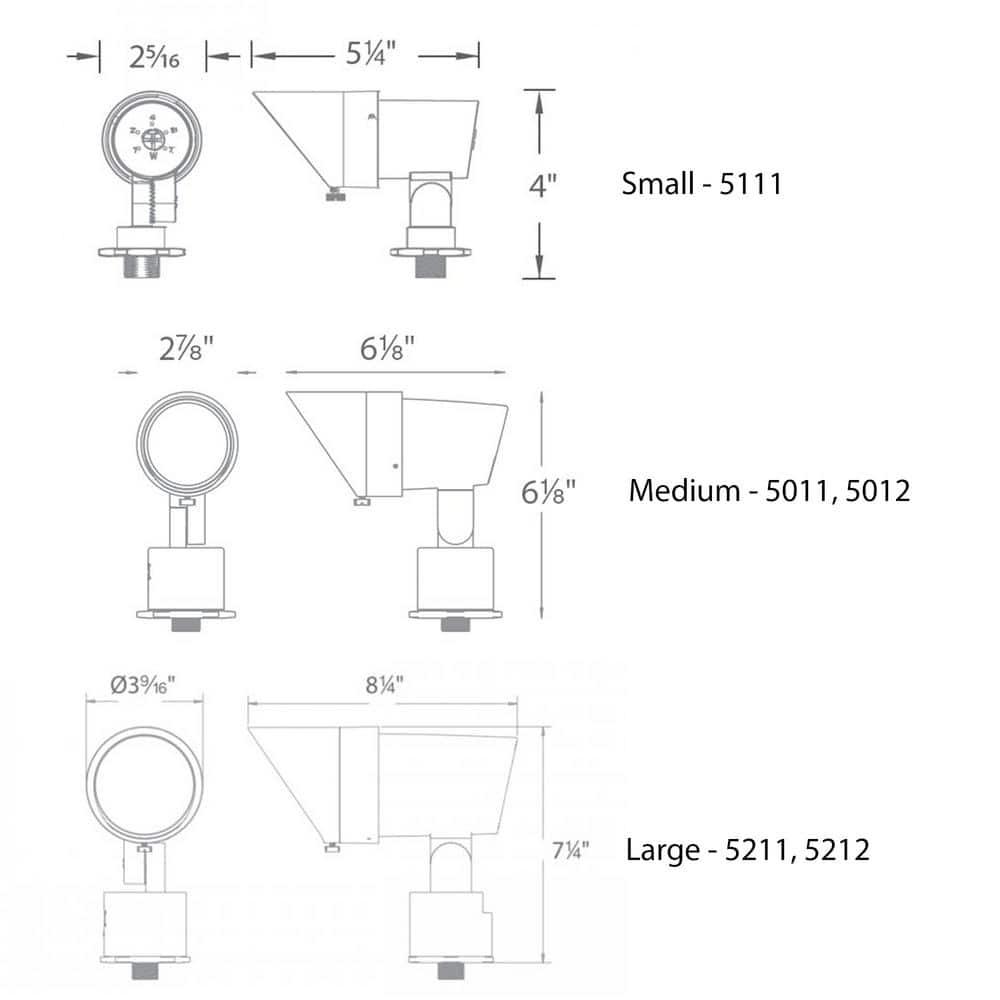 Low Voltage Integrated LED Metal Spotlight