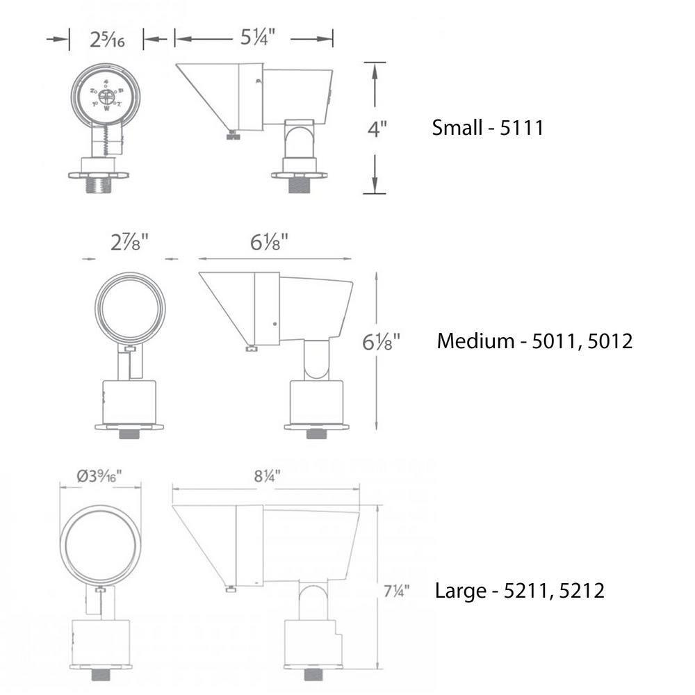 Low Voltage Integrated LED Metal Spotlight