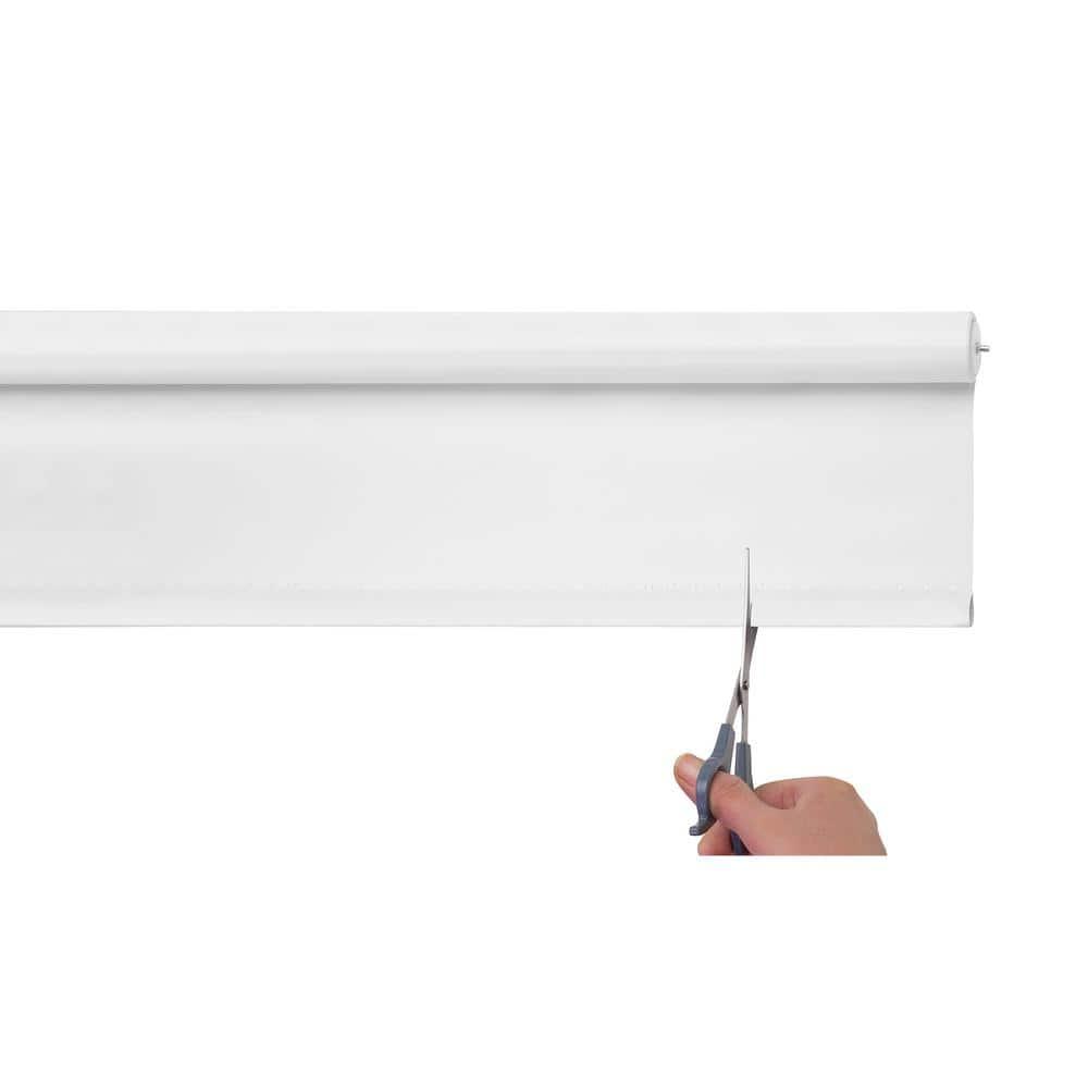 Achim Tear Down Indoor Cordless Vinyl Room Darkening Roller Window Shade, 72 x 37, Ivory Beige