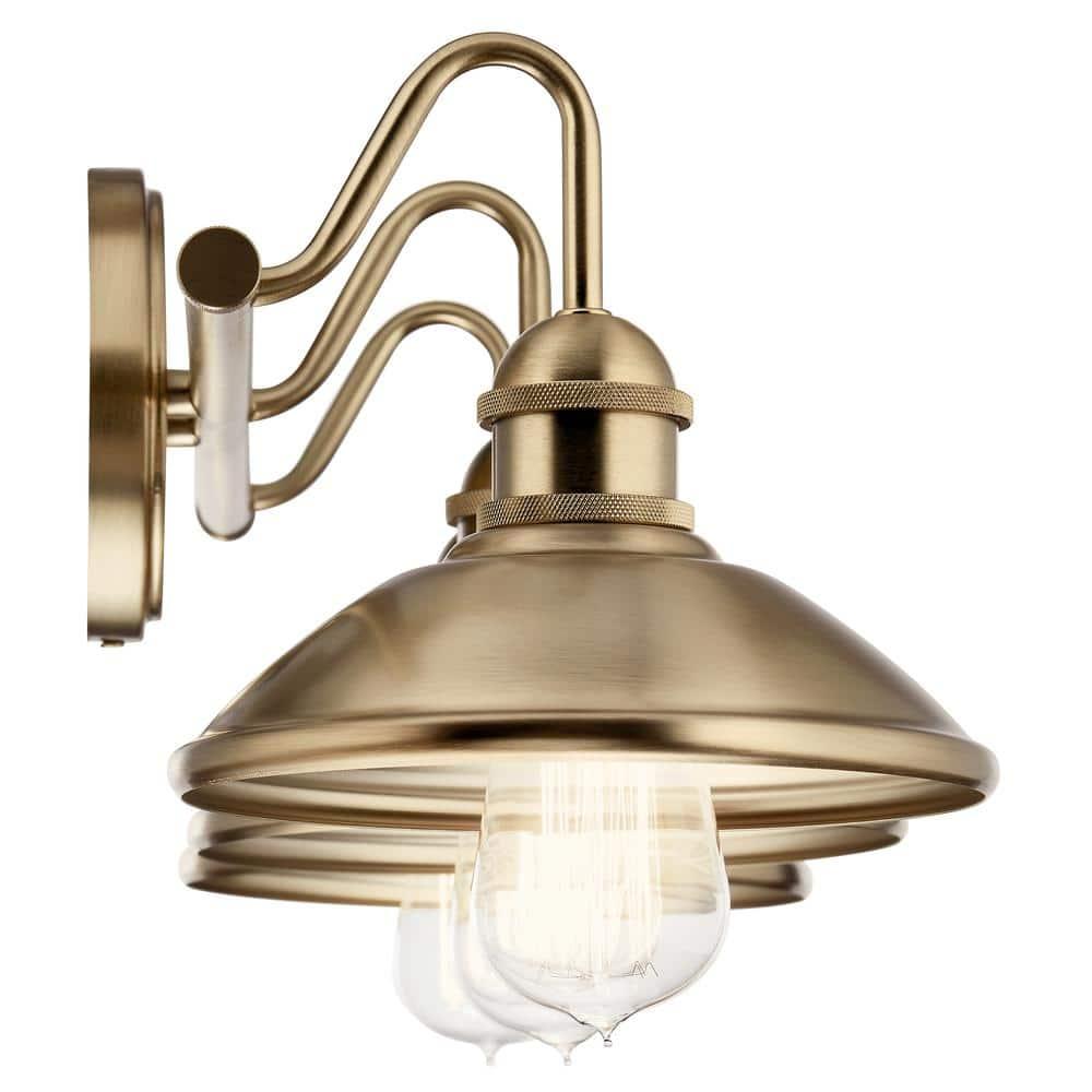Kichler Lighting Clyde 3 - Light Vanity in  Champagne Bronze