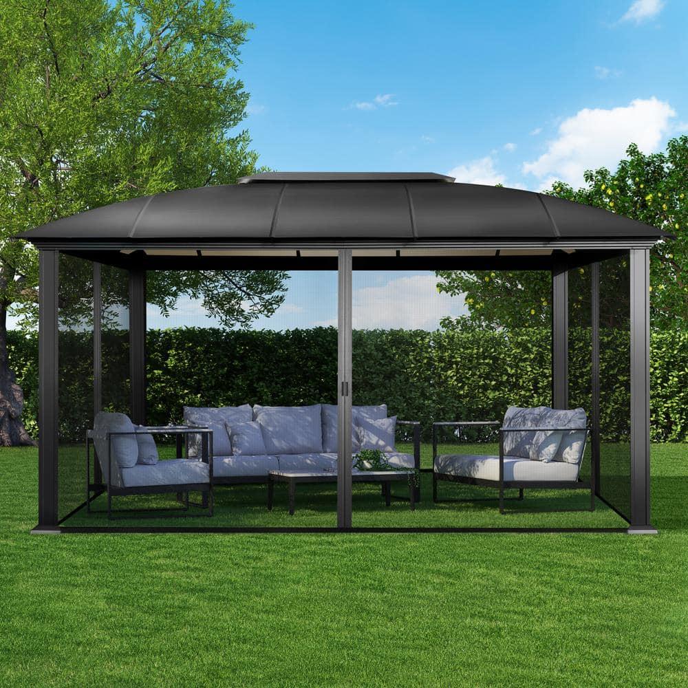 Paragon-Outdoor Siena Dome Roof Aluminum Patio Gazebo