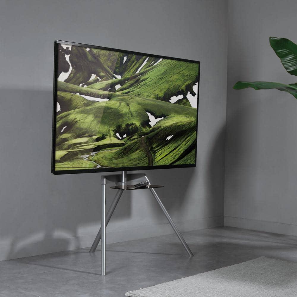 Mount-It Easel TV Stand & Portable TV Tripod Holds up to 88 Pounds and Fits 43 - 65 Inch Screens