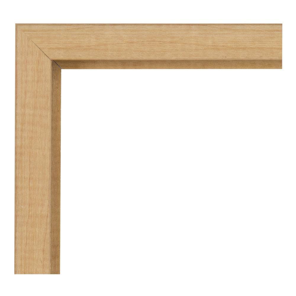 Amanti Art Southwestern Vibes VI Wolf by Farida Zaman Canvas Wall Art Print Framed 22-in. x 22-in. in Maple