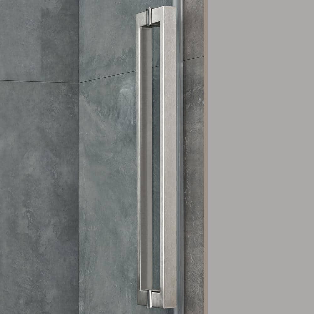 OVE Decors Bel Soft Close 48" x 78" Frameless Sliding Soft Close Shower Door