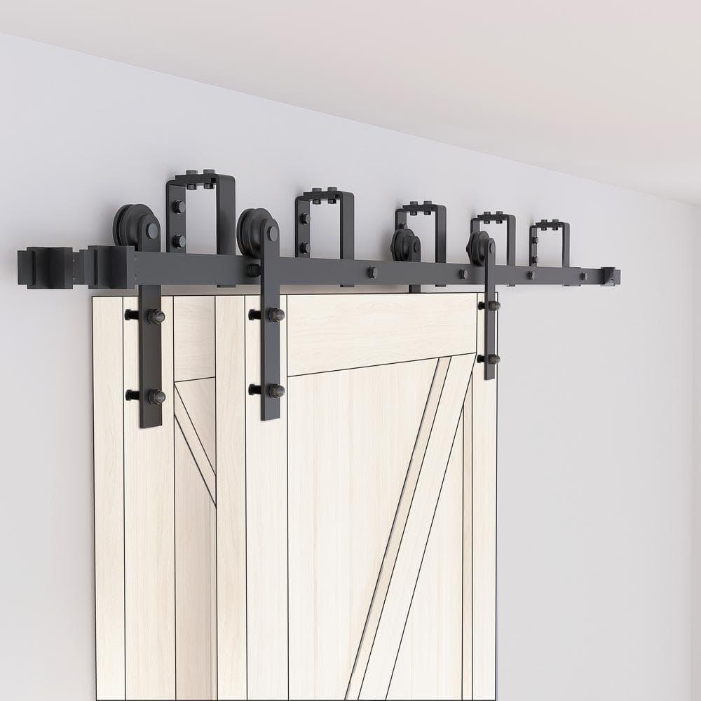 Double Bypass Barn Door Hardware Kit