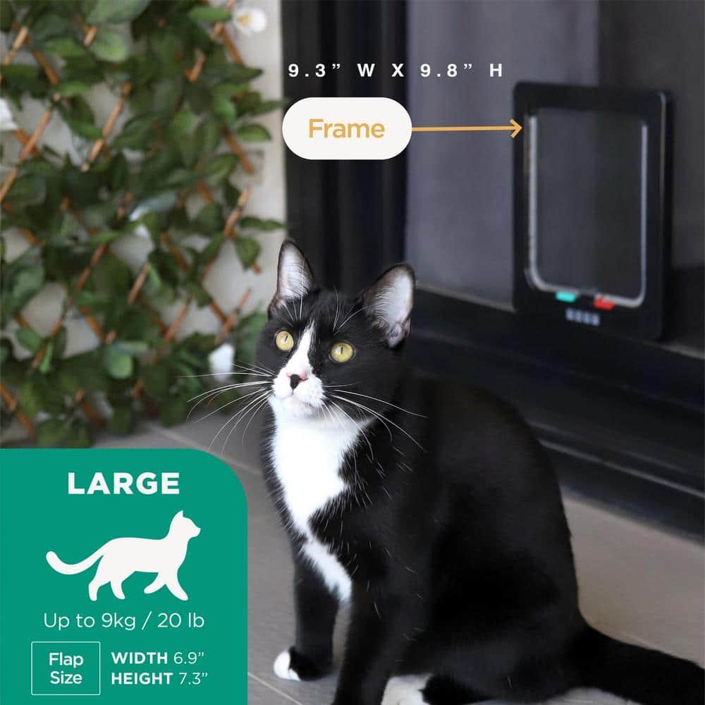 Hakuna Pets Hakuna Plastic Door Mounted Pet Door