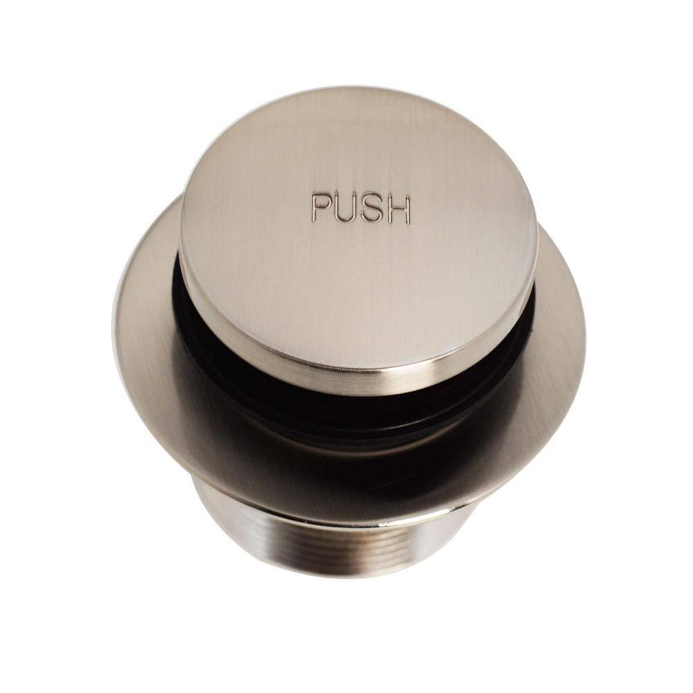 Westbrass 1-1/2" Coarse Thread Tip-Toe Bathtub Leg Drain with One-Hole Overflow D93-07