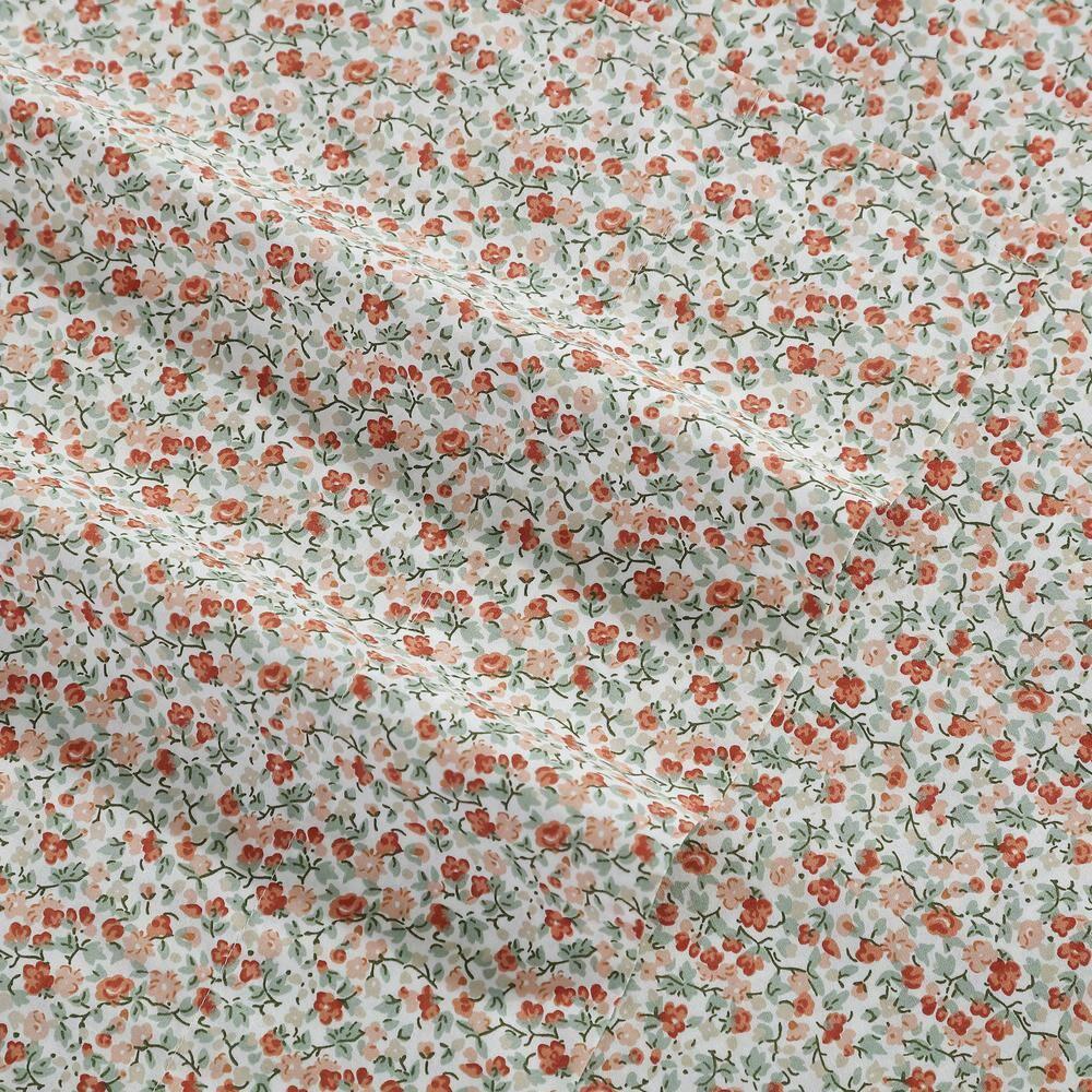 Laura Ashley Laura Ashley Printed Cotton Percale Sheet Set